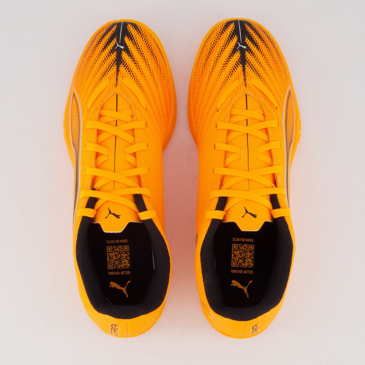 Chuteira Puma Ultra 6 Play Futsal Juvenil Laranja Laranja 4