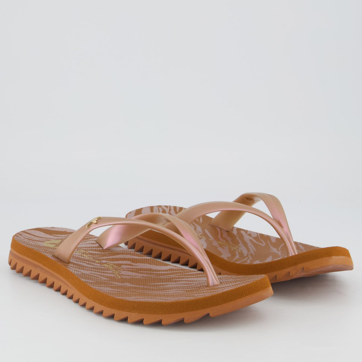 Chinelo Kenner Kivah Tasha &amp; Tracie Marrom Feminino Marrom 3