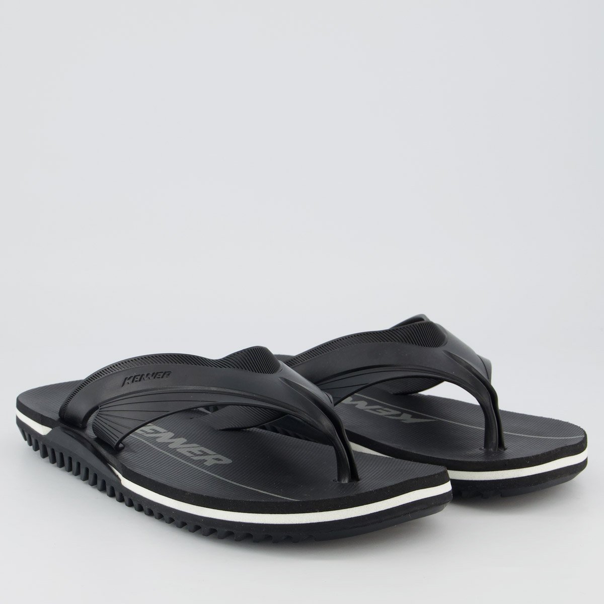 Chinelo Kenner Nk6 Flux Pro Preto Preto 3