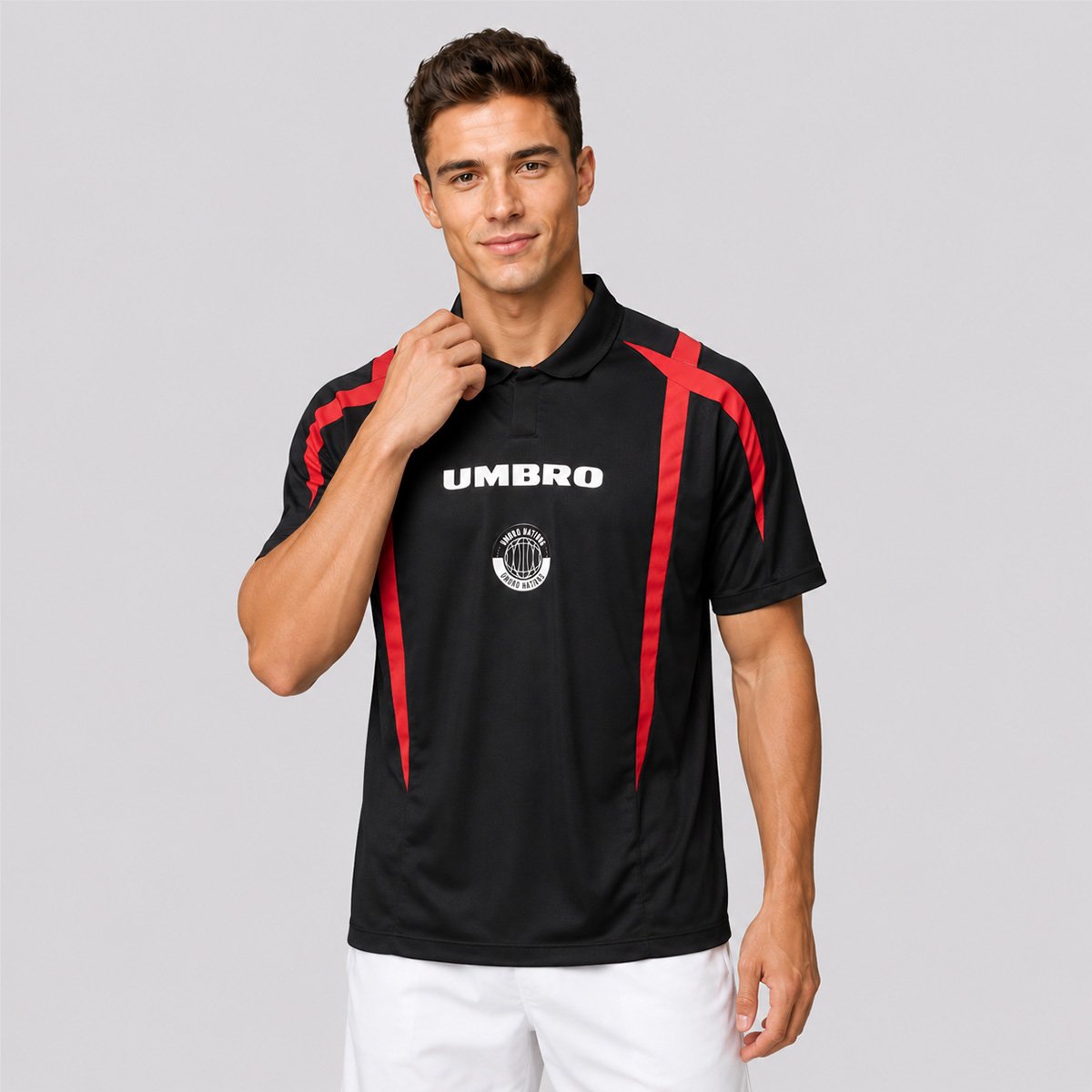 Camisa Umbro Inglaterra Uwn Rebel Lions Preto 3