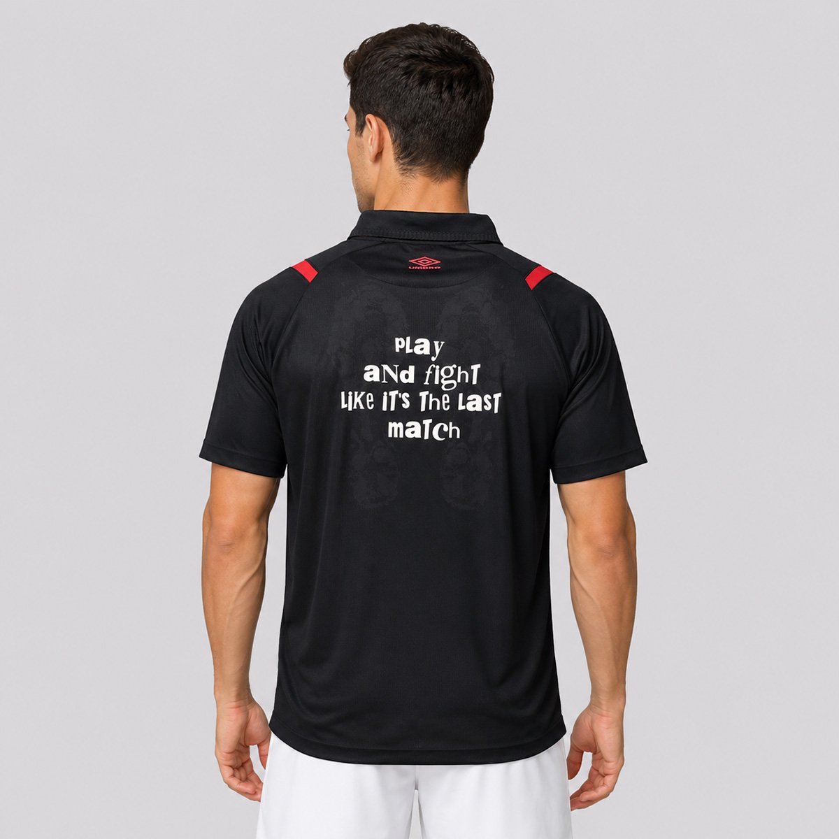 Camisa Umbro Inglaterra Uwn Rebel Lions Preto 4