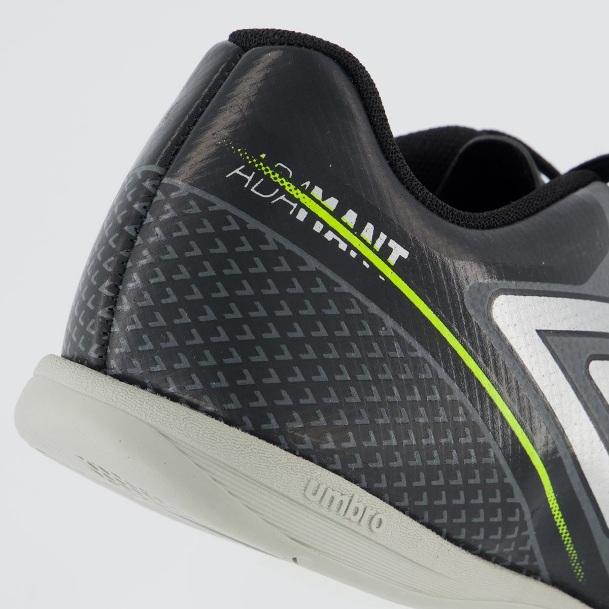 Chuteira Umbro Adamant Top Speed Futsal Juvenil Cinza e Preta Cinza 6