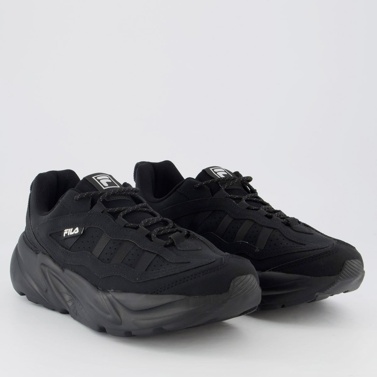 Tenis Fila Street Fit 3 Preto Preto 2