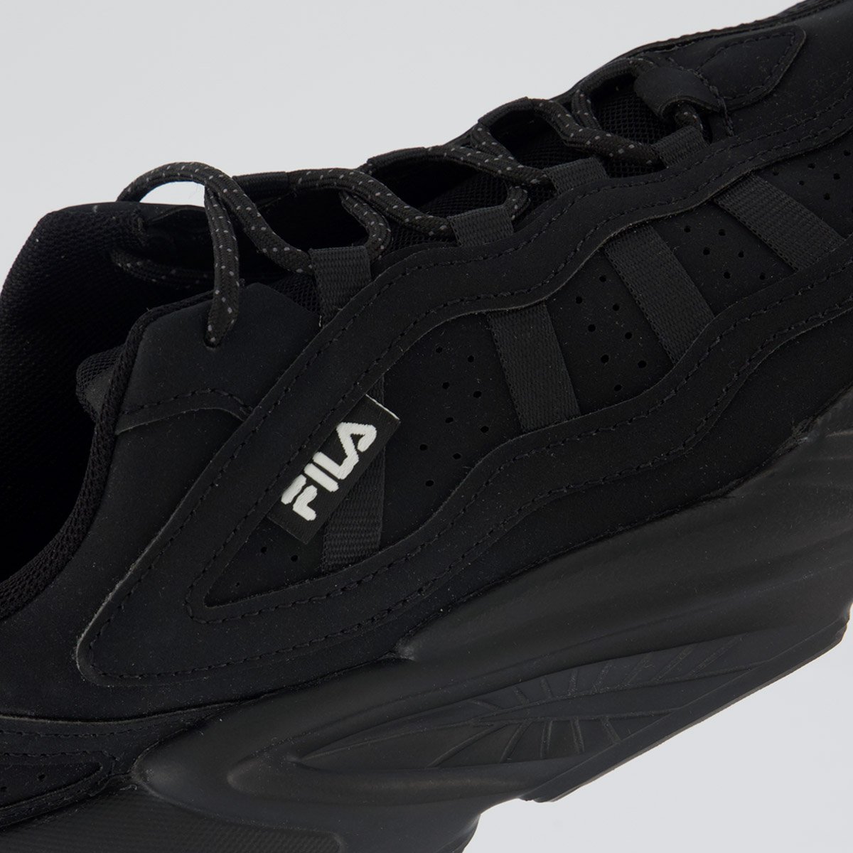 Tenis Fila Street Fit 3 Preto Preto 7