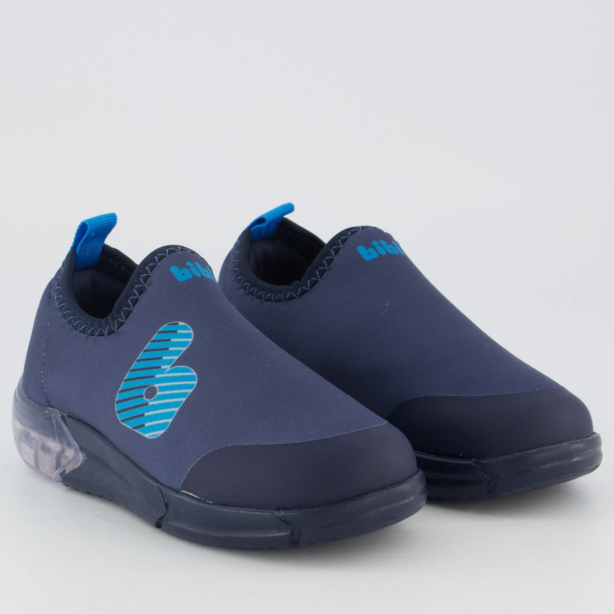 Tênis Bibi Space Marinho e Azul com Luzes Azul 2