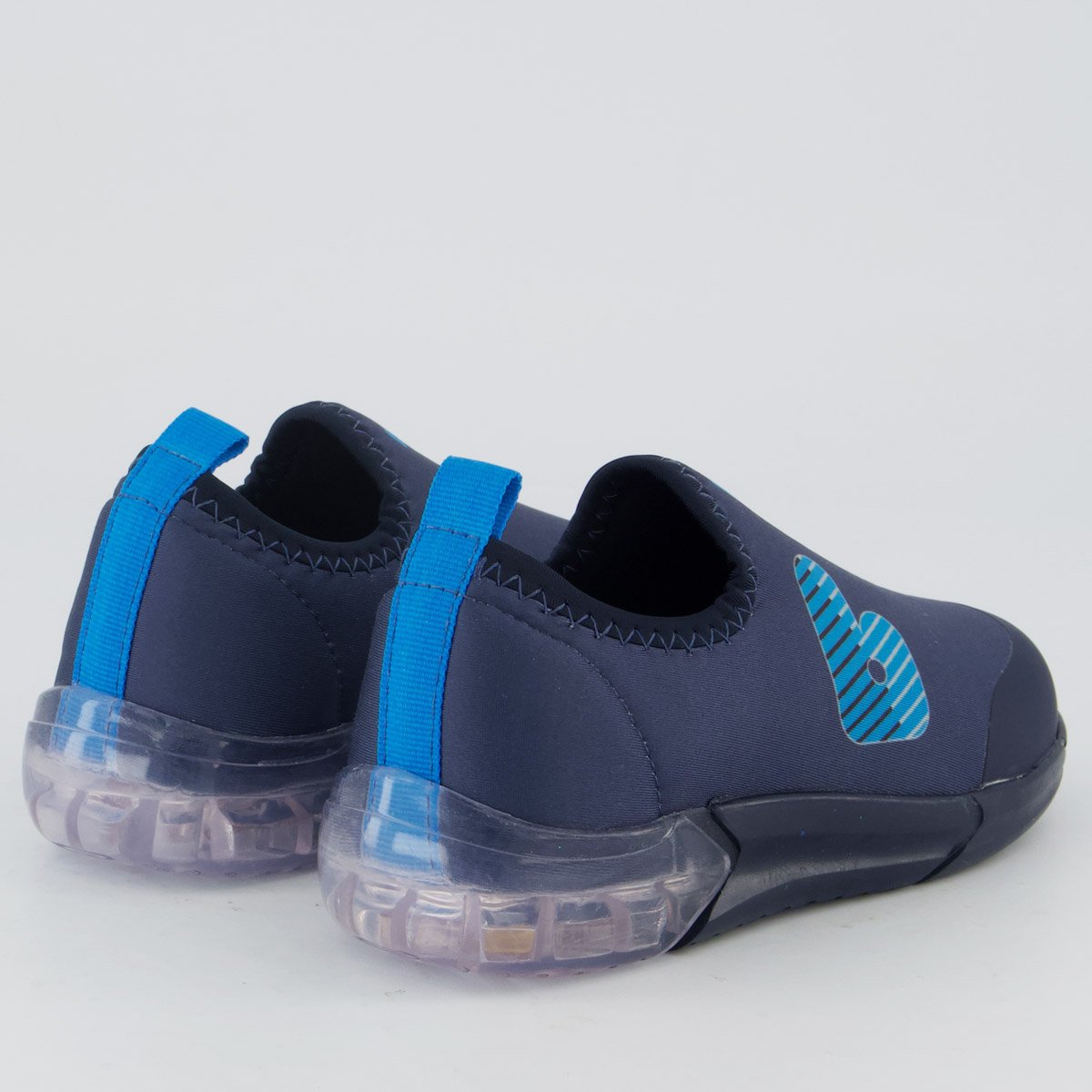 Tênis Bibi Space Marinho e Azul com Luzes Azul 3