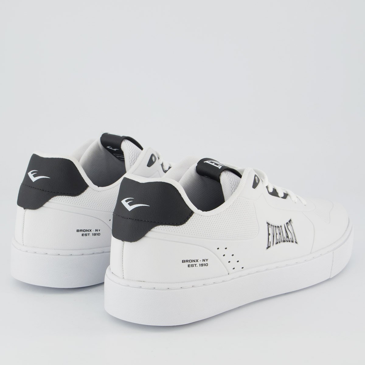 Tênis Everlast Slice Branco e Preto Branco 3