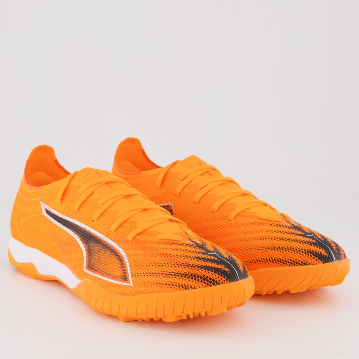 Chuteira Puma Ultra 6 Match Society Laranja Laranja 2