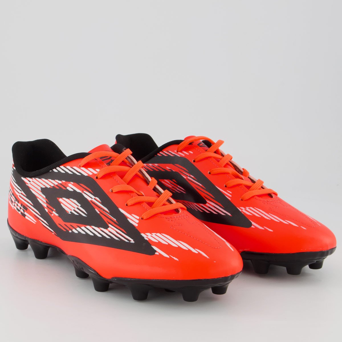 Chuteira Umbro Invictus Campo Laranja e Branca Laranja 2
