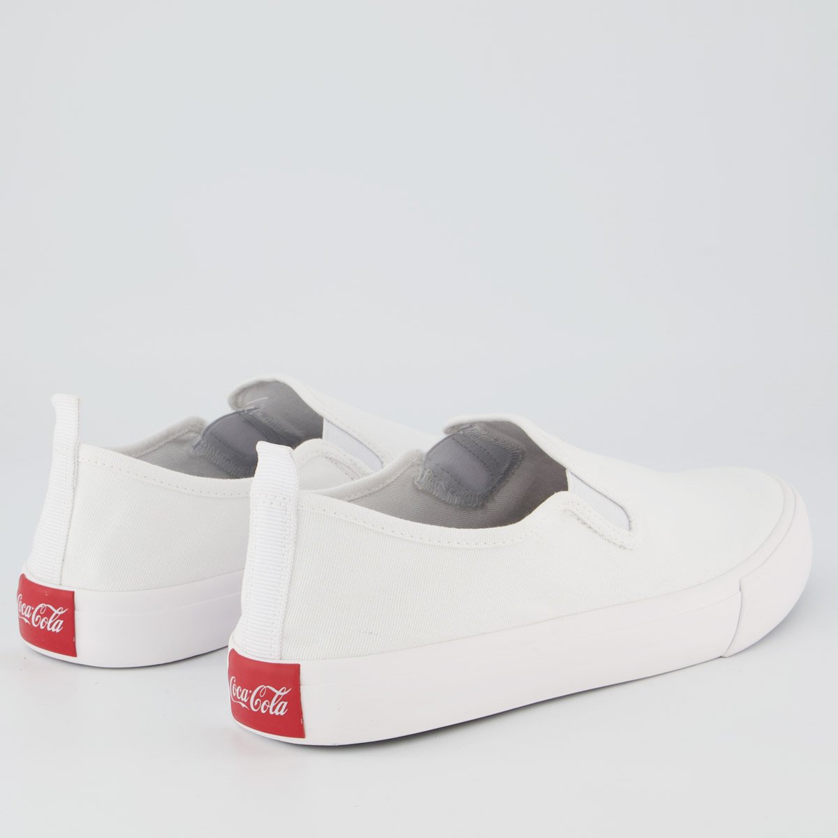 Tênis Coca Cola Dover Canvas Branco Branco 3