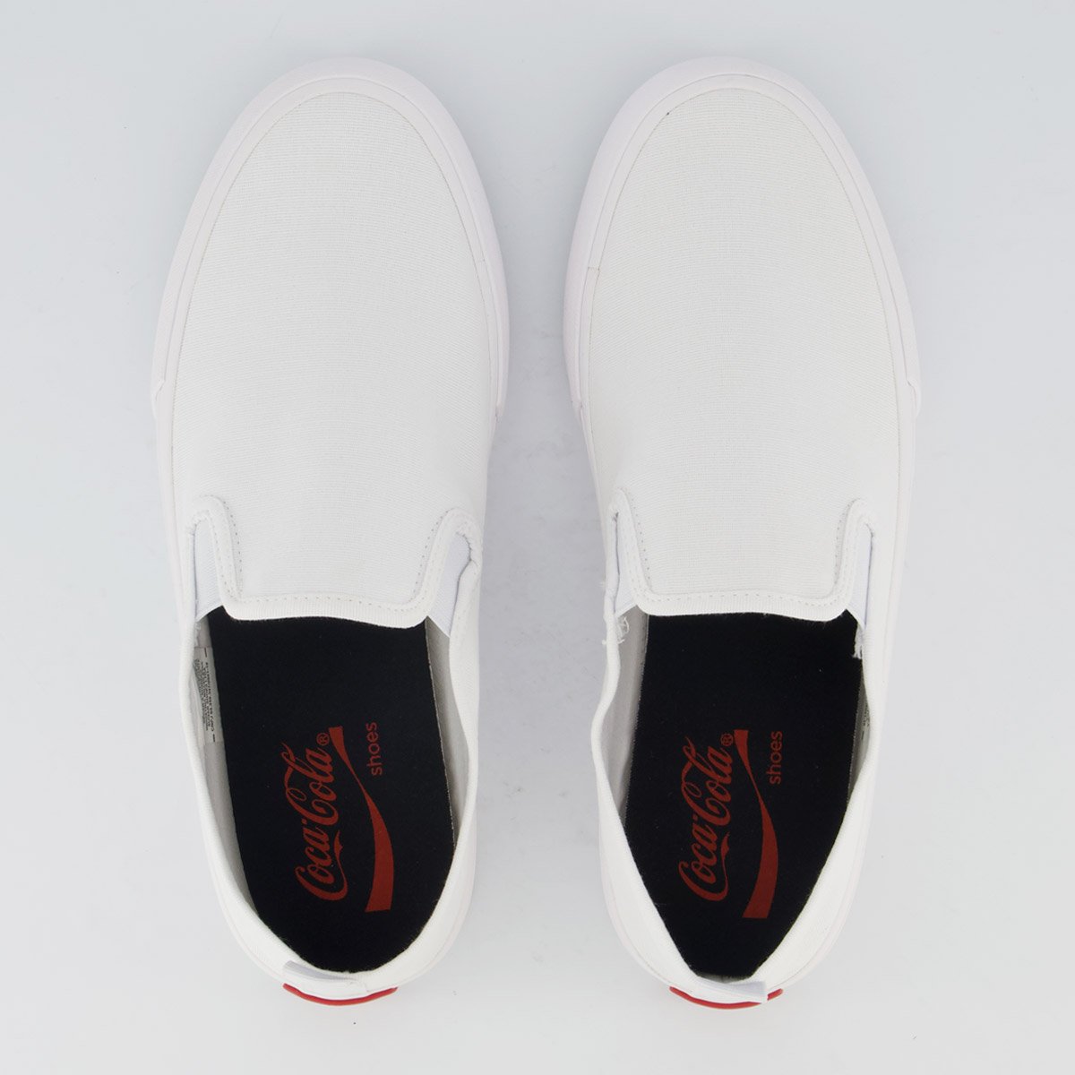 Tênis Coca Cola Dover Canvas Branco Branco 4