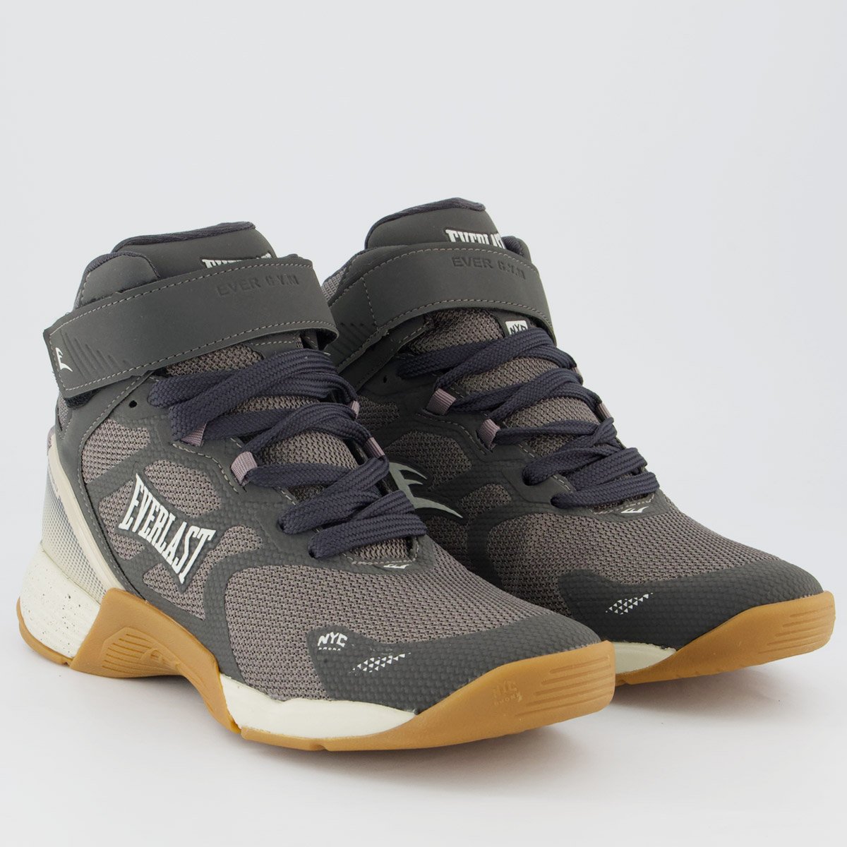 Tênis Everlast Monster 4 Cinza e Bege Cinza 2