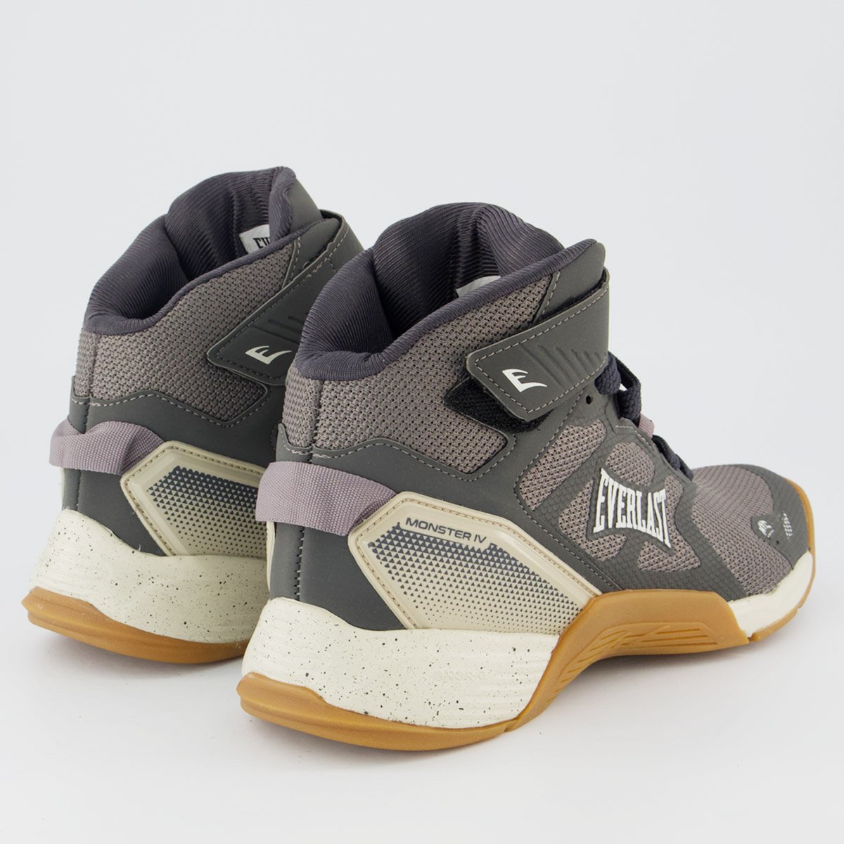 Tênis Everlast Monster 4 Cinza e Bege Cinza 3