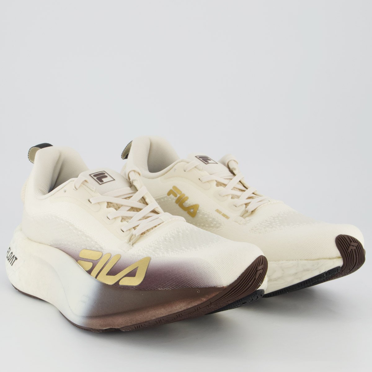 Tenis Fila Float Maxxi 2 Pro Off-White e Marrom Off White/Marrom 7
