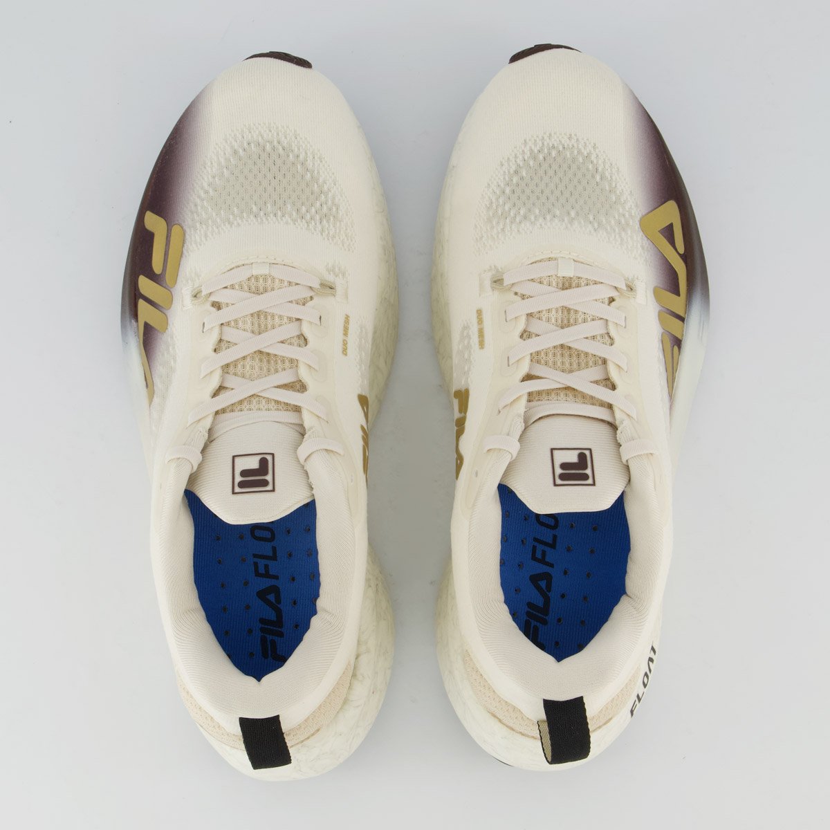 Tenis Fila Float Maxxi 2 Pro Off-White e Marrom Off White/Marrom 2