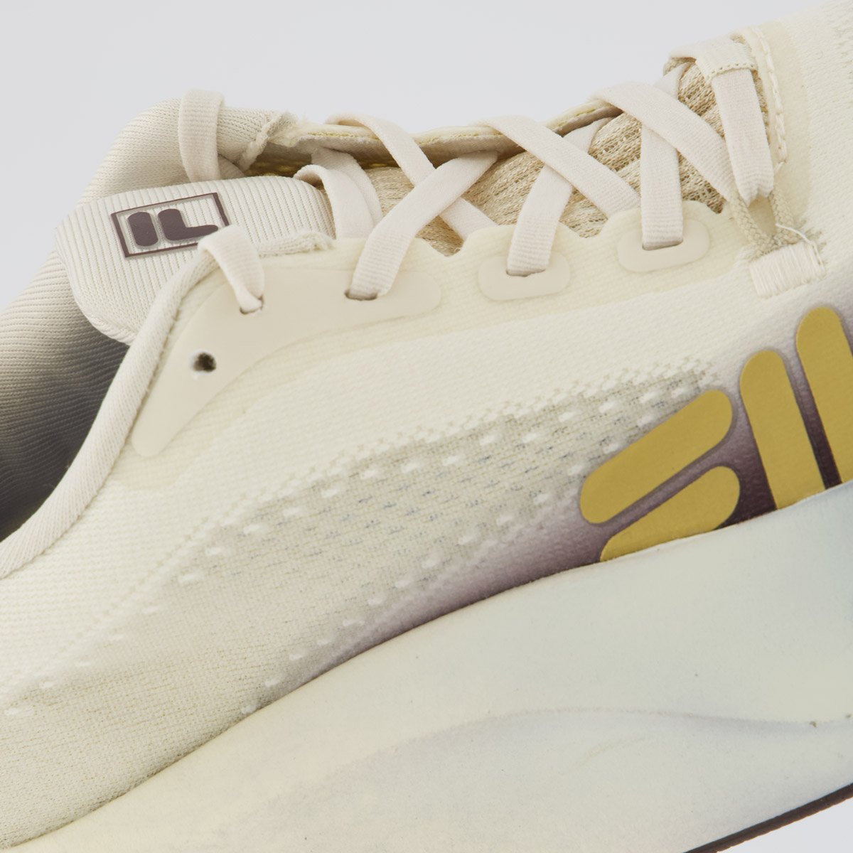 Tenis Fila Float Maxxi 2 Pro Off-White e Marrom