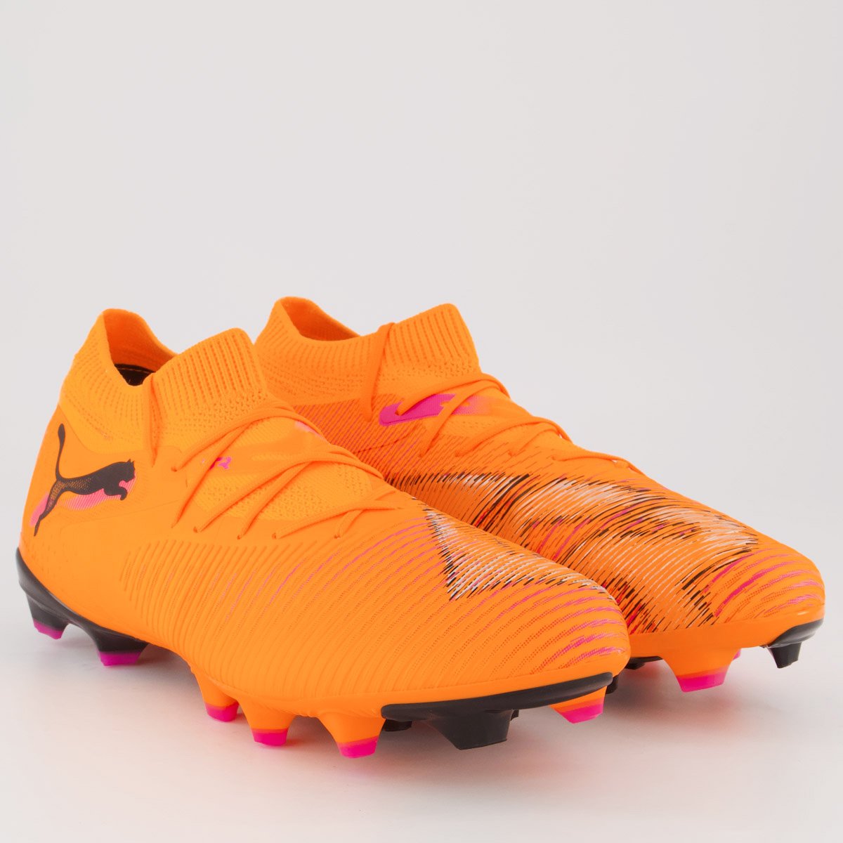 Chuteira Puma Future 8 Match FG/AG Campo Laranja Laranja 2
