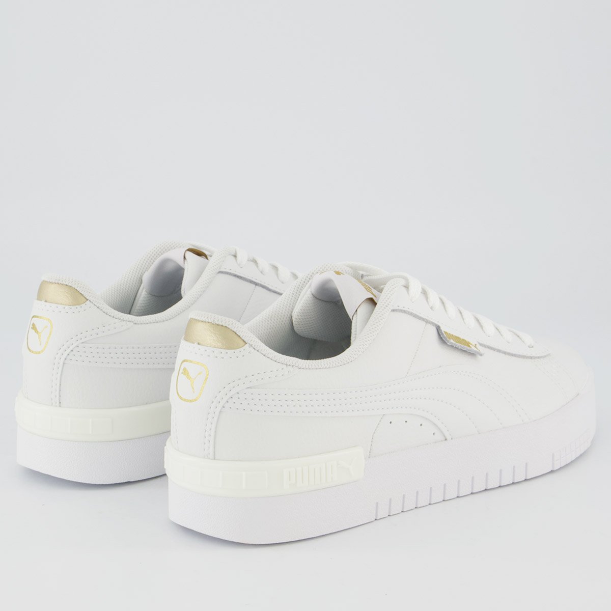Tênis Puma Jada Bdp Feminino Branco e Amarelo Branco 3