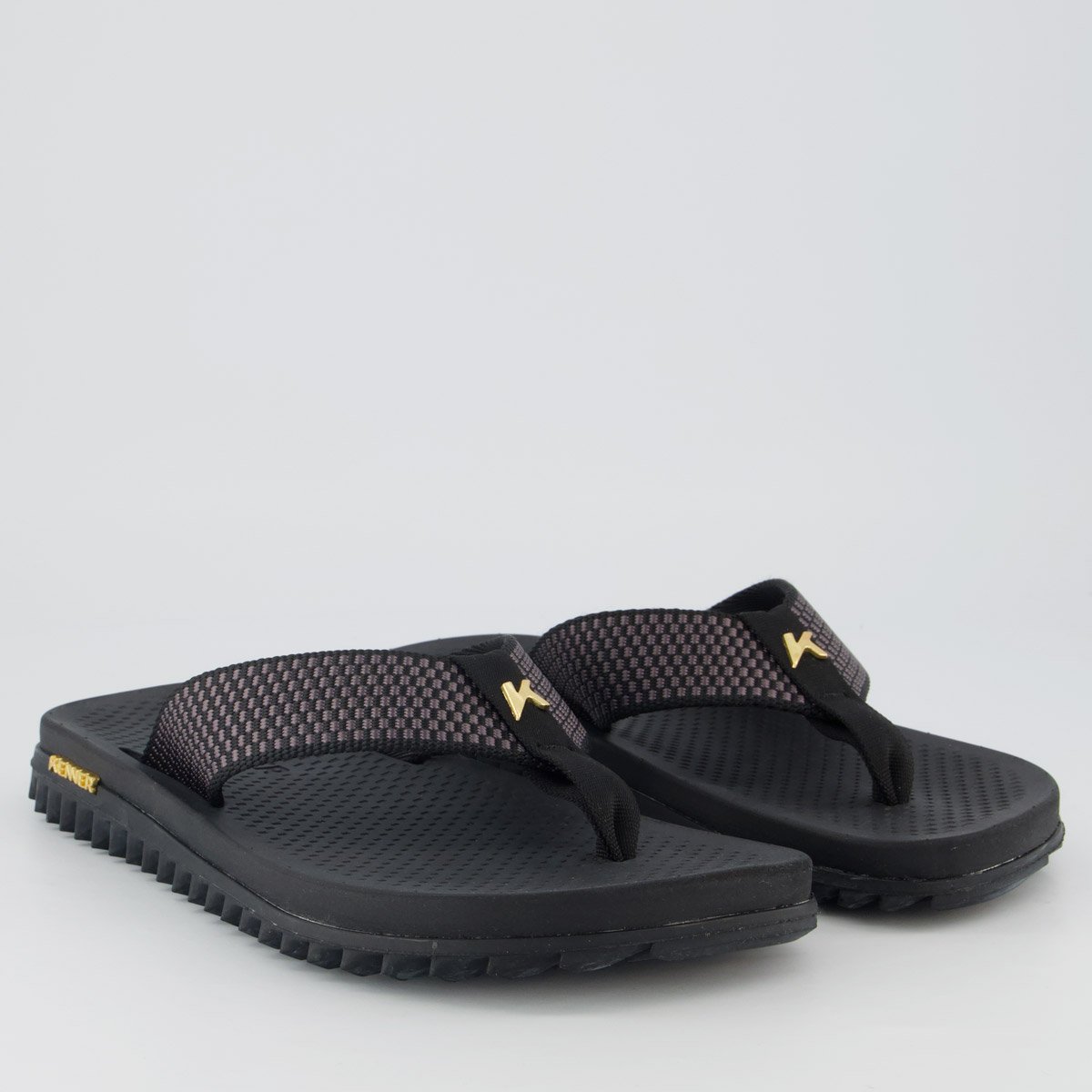 Chinelo Kenner K Pro Dots Preto e Cinza Preto/Cinza 3