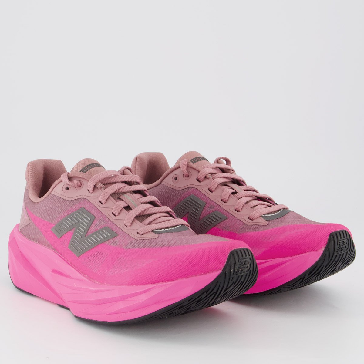 Tênis New Balance Fuelcell Rebel V5 Feminino Rosa e Cinza Rosa/Cinza 2