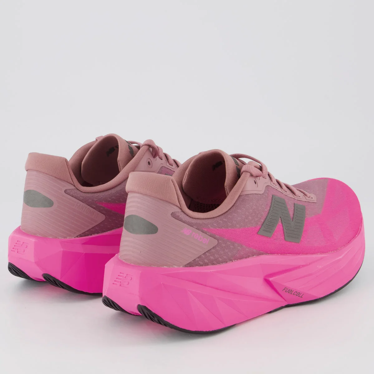 Tênis New Balance Fuelcell Rebel V5 Feminino Rosa e Cinza Rosa/Cinza 3