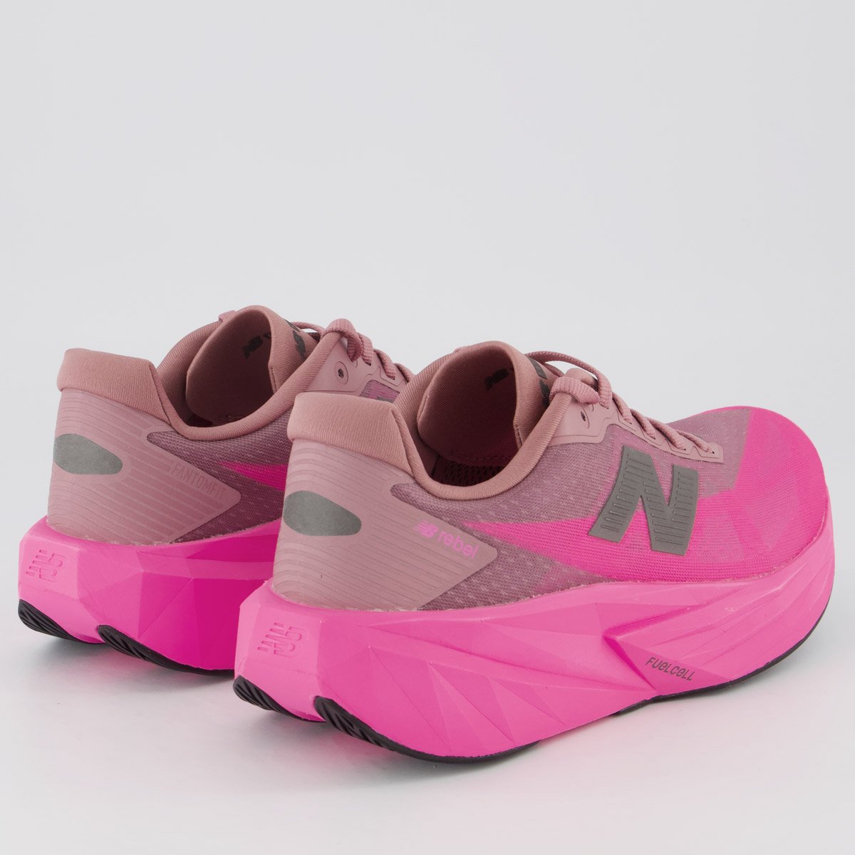 Tênis New Balance Fuelcell Rebel V5 Feminino Rosa e Cinza Rosa/Cinza 3