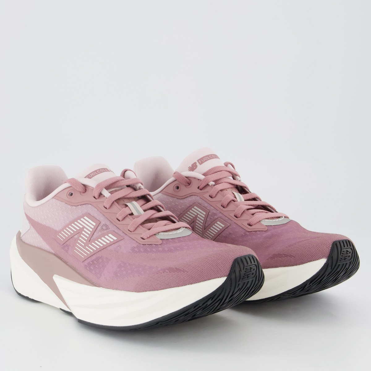 Tênis New Balance Fuelcell Rebel V5 Feminino Lilás e Branco Lilás/Branco 2