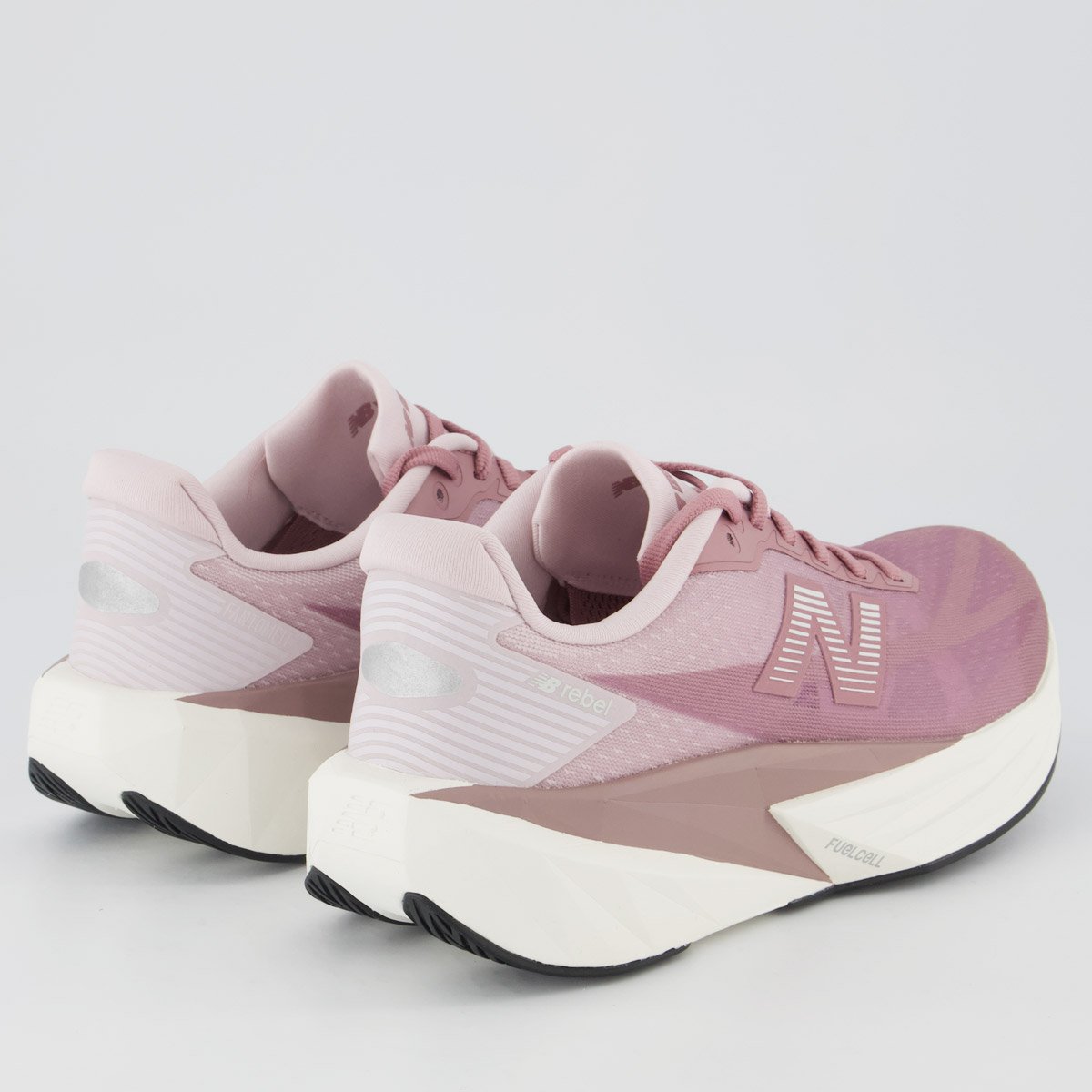 Tênis New Balance Fuelcell Rebel V5 Feminino Lilás e Branco Lilás/Branco 3