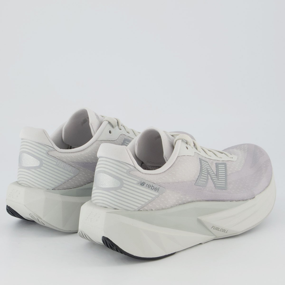 Tênis New Balance Fuelcell Rebel V5 Feminino Cinza Claro Cinza 3