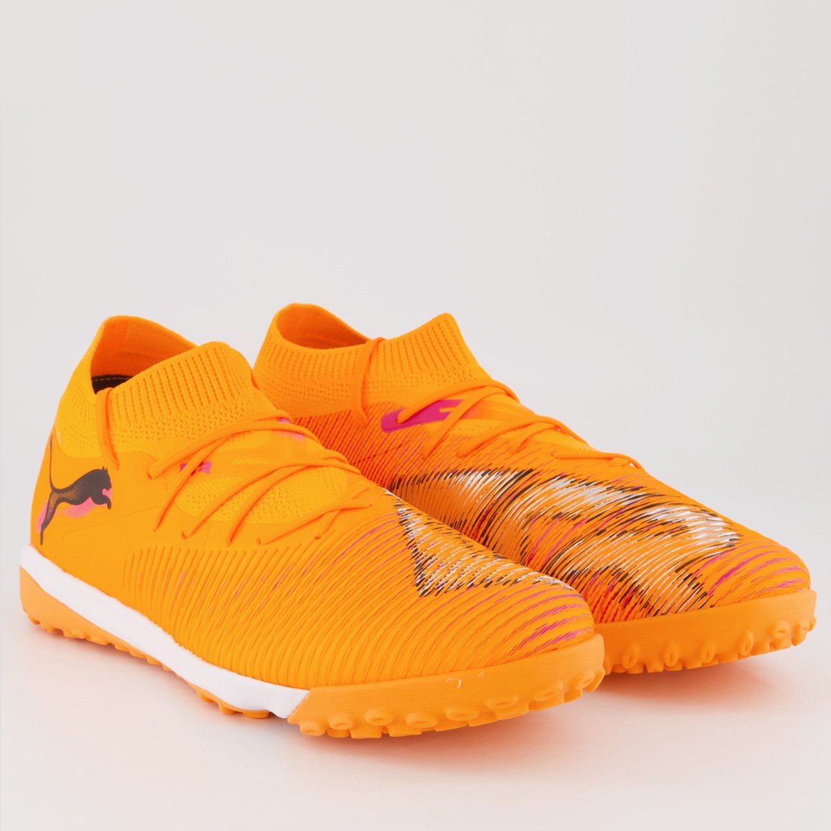 Chuteira Puma Future 8 Match TT Society Laranja Laranja 2