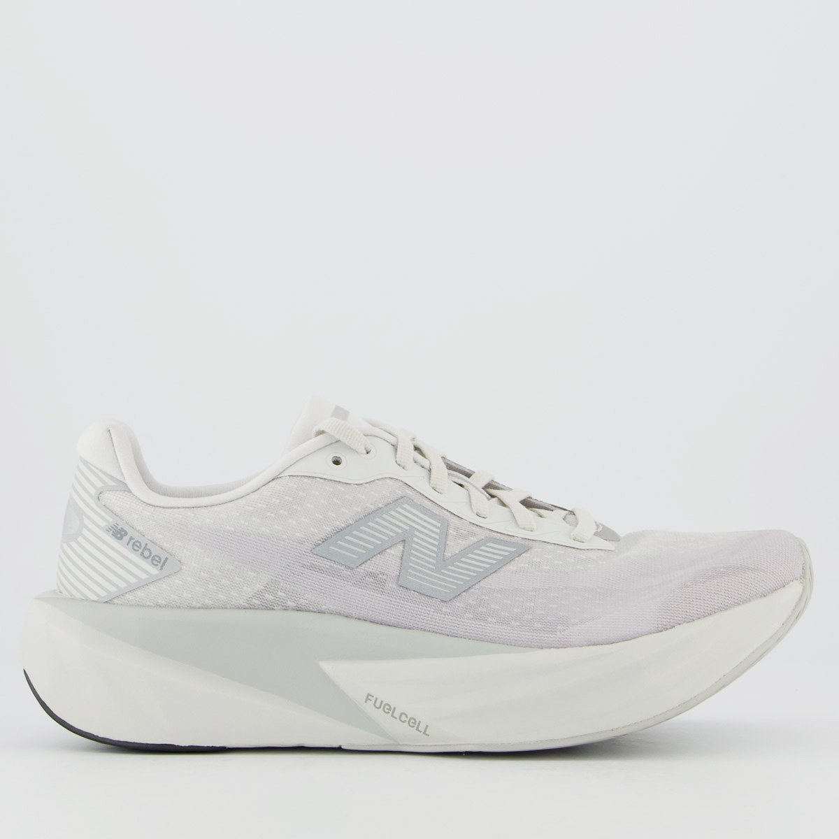 Tênis New Balance Fuelcell Rebel V5 Cinza Claro