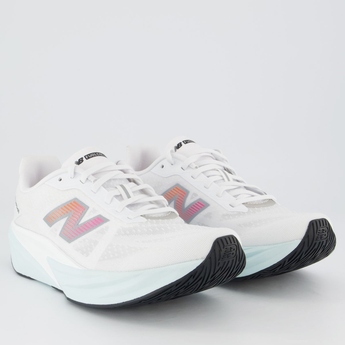 Tênis New Balance Fuelcell Rebel V5 Branco Branco 2