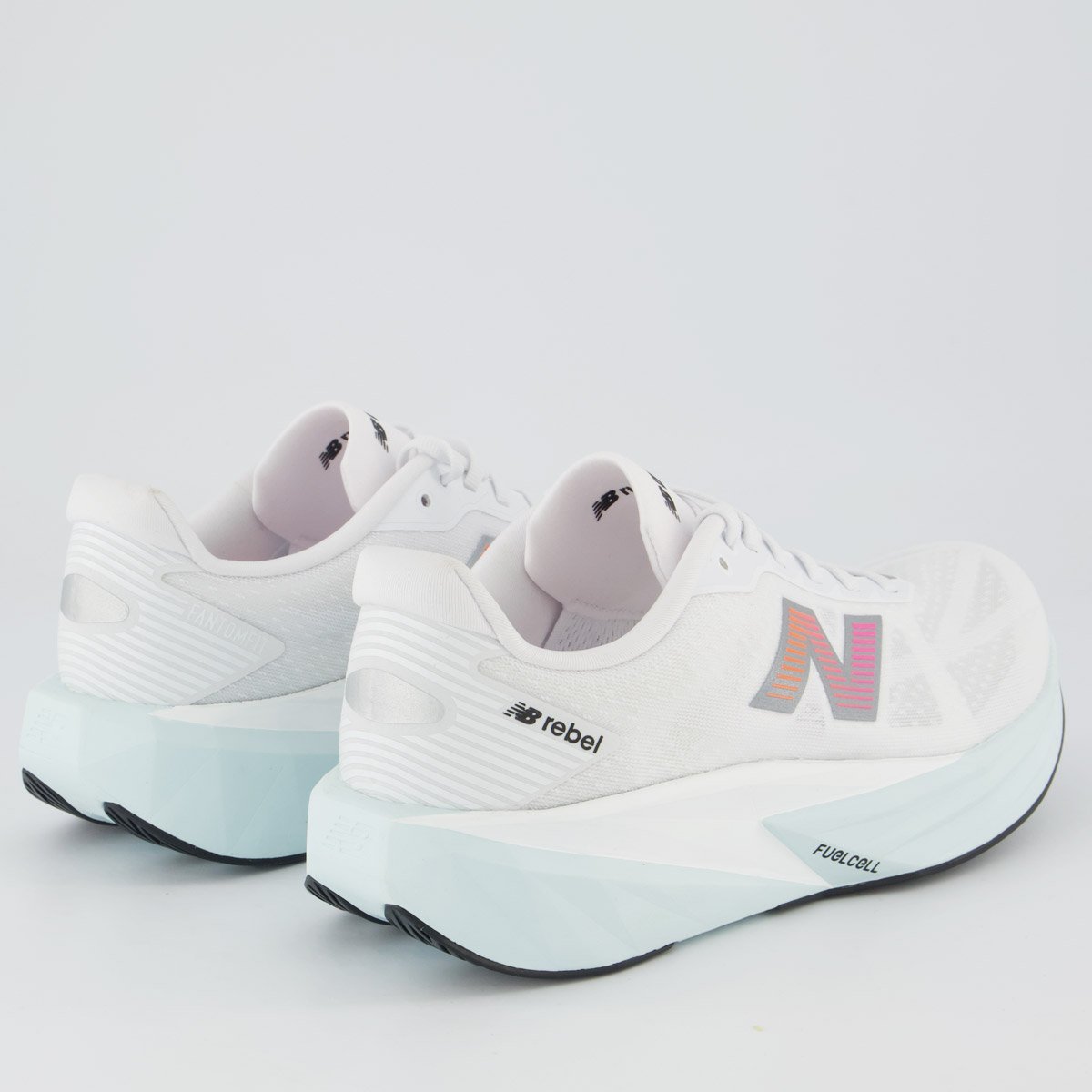 Tênis New Balance Fuelcell Rebel V5 Branco Branco 3