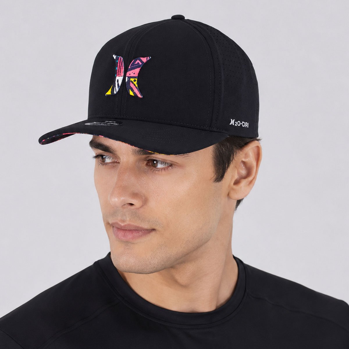 Boné Hurley Classic I Preto Preto 5