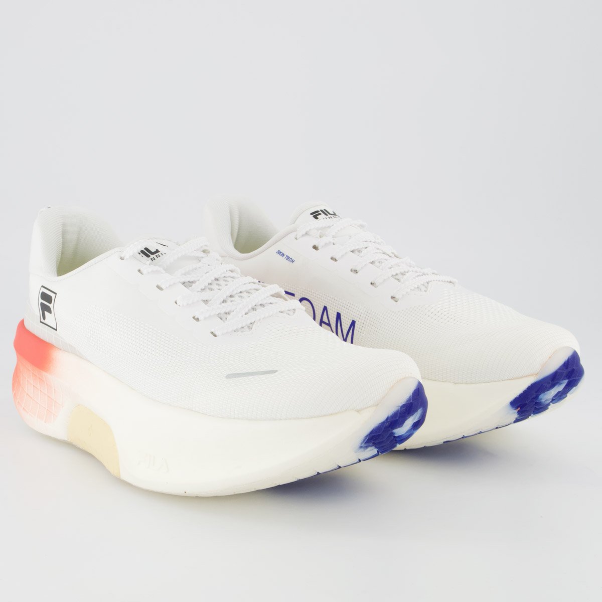 Tenis Fila Speedrocker Skyfoam Branco e Preto Branco 2