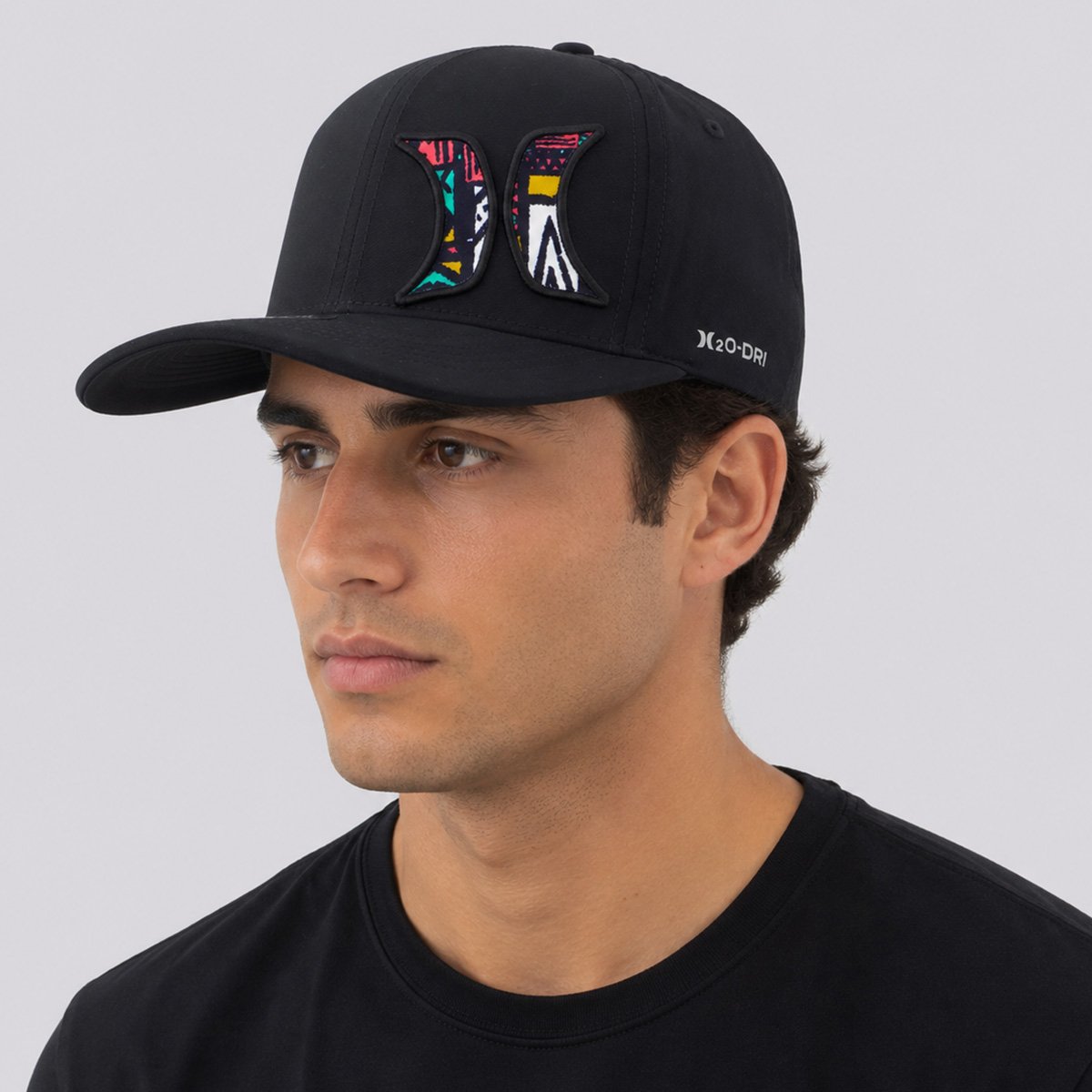 Boné Hurley Max Classic Preto Preto 5