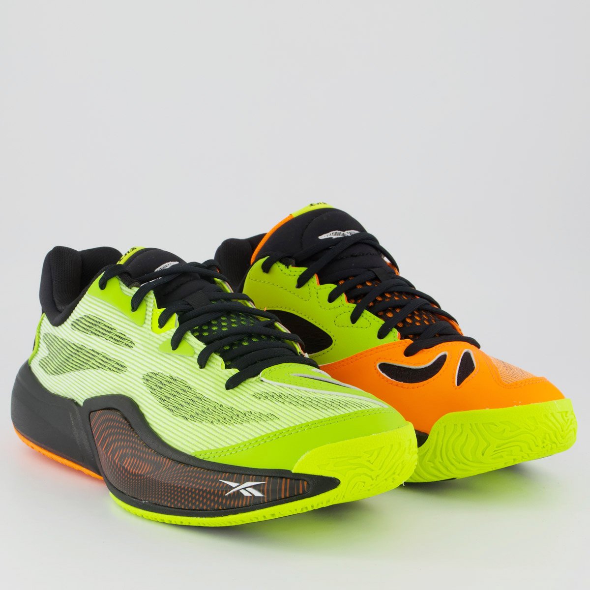 Tênis Reebok Engine A 26 SE Laranja e Verde Laranja/Verde 2