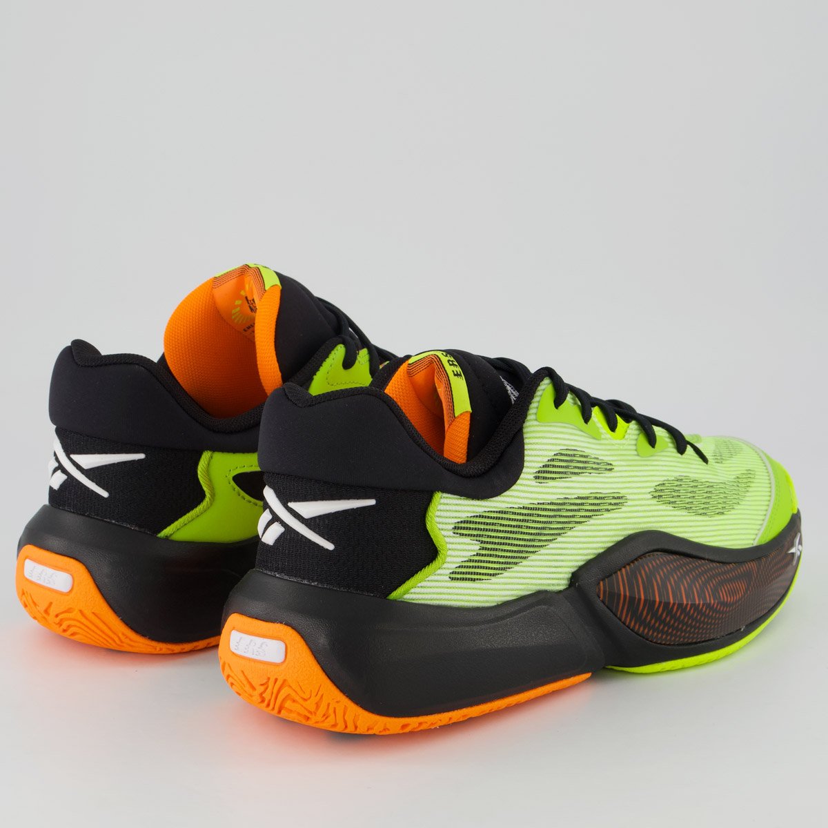 Tênis Reebok Engine A 26 SE Laranja e Verde Laranja/Verde 3
