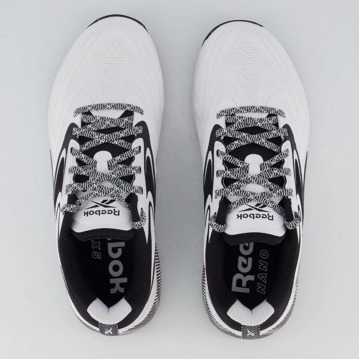 Tênis Reebok Nano X5 Edge Branco e Preto Branco/Preto 4