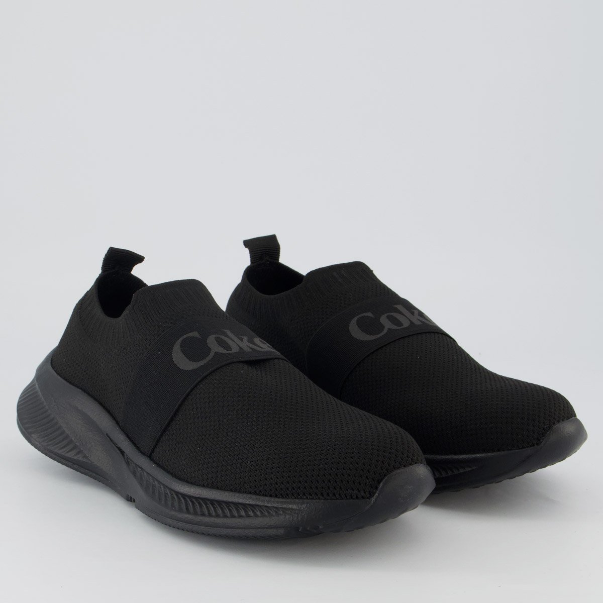 Tênis Coca Cola Nomad Village Feminino All Black Preto 2