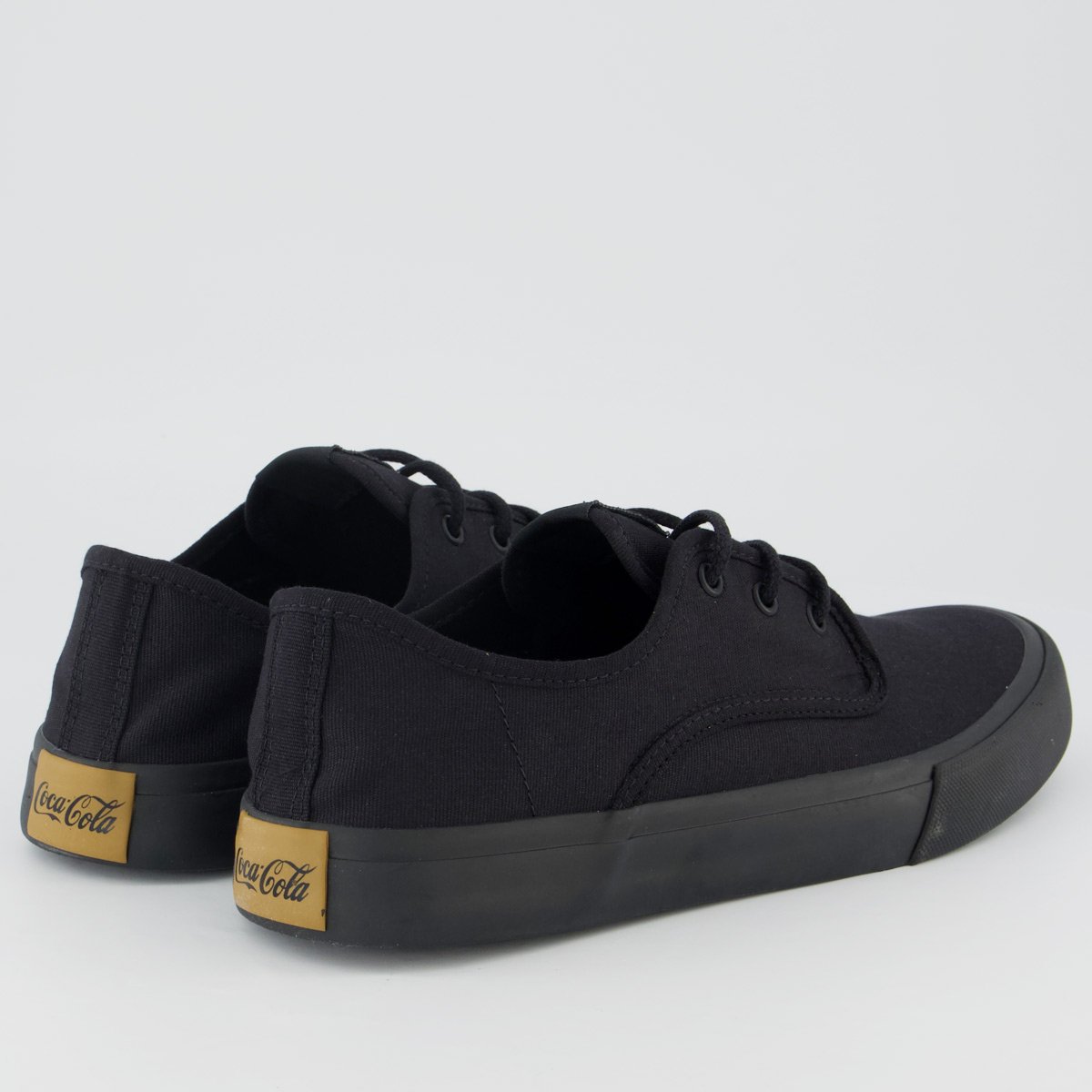 Tênis Coca Cola Smart Canvas All Black Preto 3