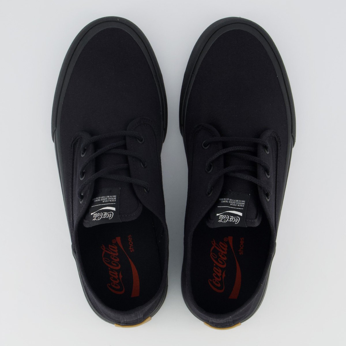Tênis Coca Cola Smart Canvas All Black Preto 4