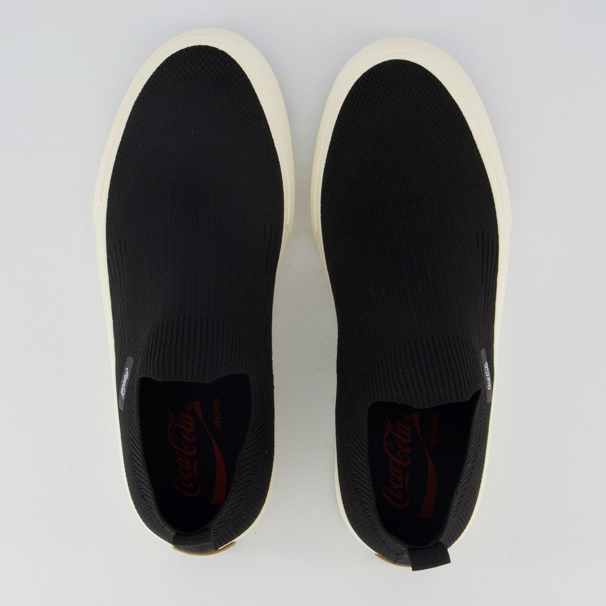 Tênis Coca Cola Island Knit Preto Preto 4