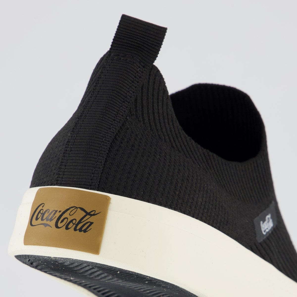Tênis Coca Cola Island Knit Preto Preto 6