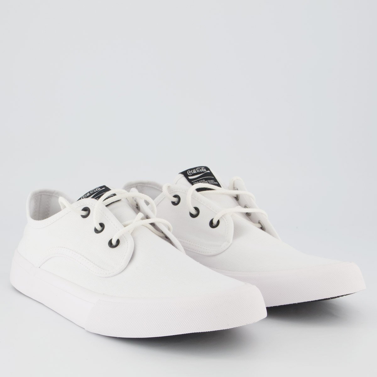 Tênis Coca Cola Smart Canvas Branco Branco 2