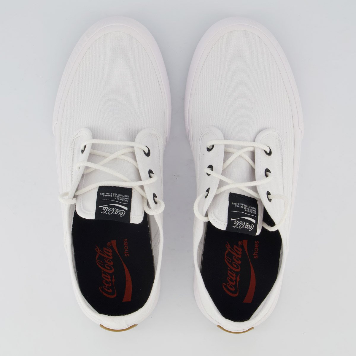 Tênis Coca Cola Smart Canvas Branco Branco 4