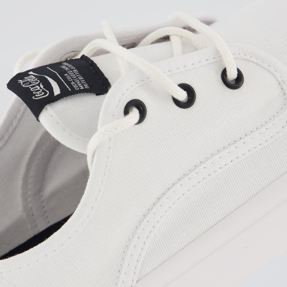 Tênis Coca Cola Smart Canvas Branco Branco 7