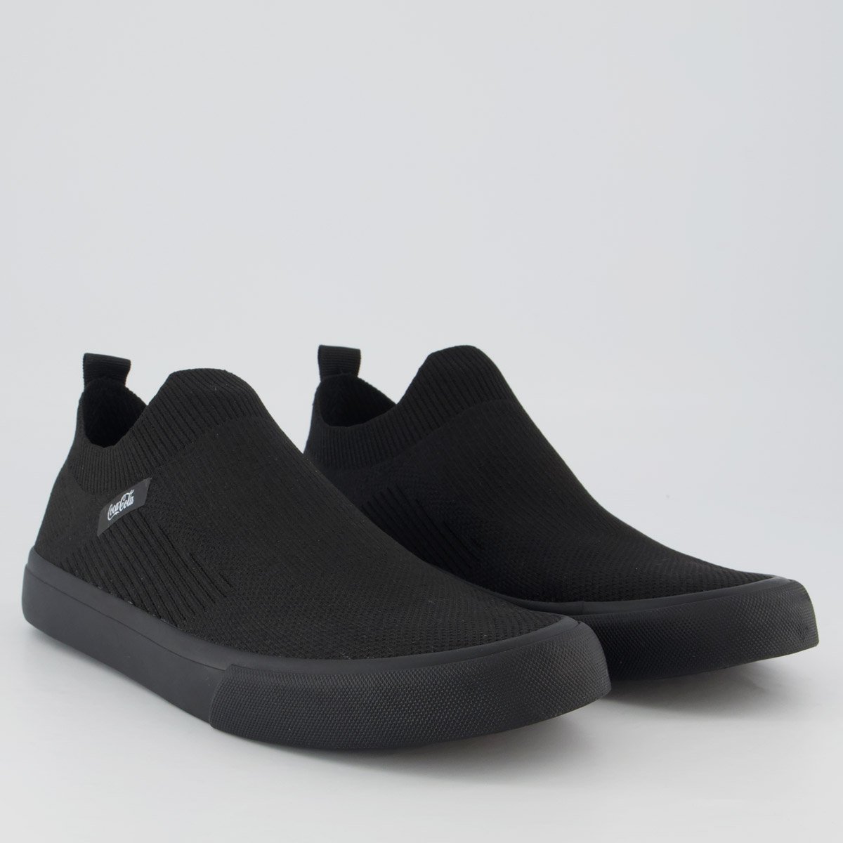 Tênis Coca Cola Island Knit All Black Preto 2
