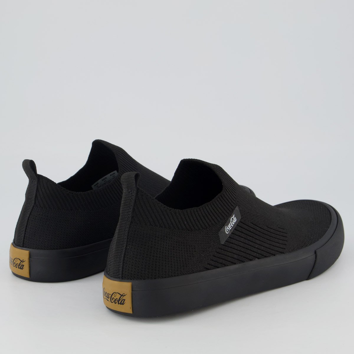 Tênis Coca Cola Island Knit All Black Preto 3