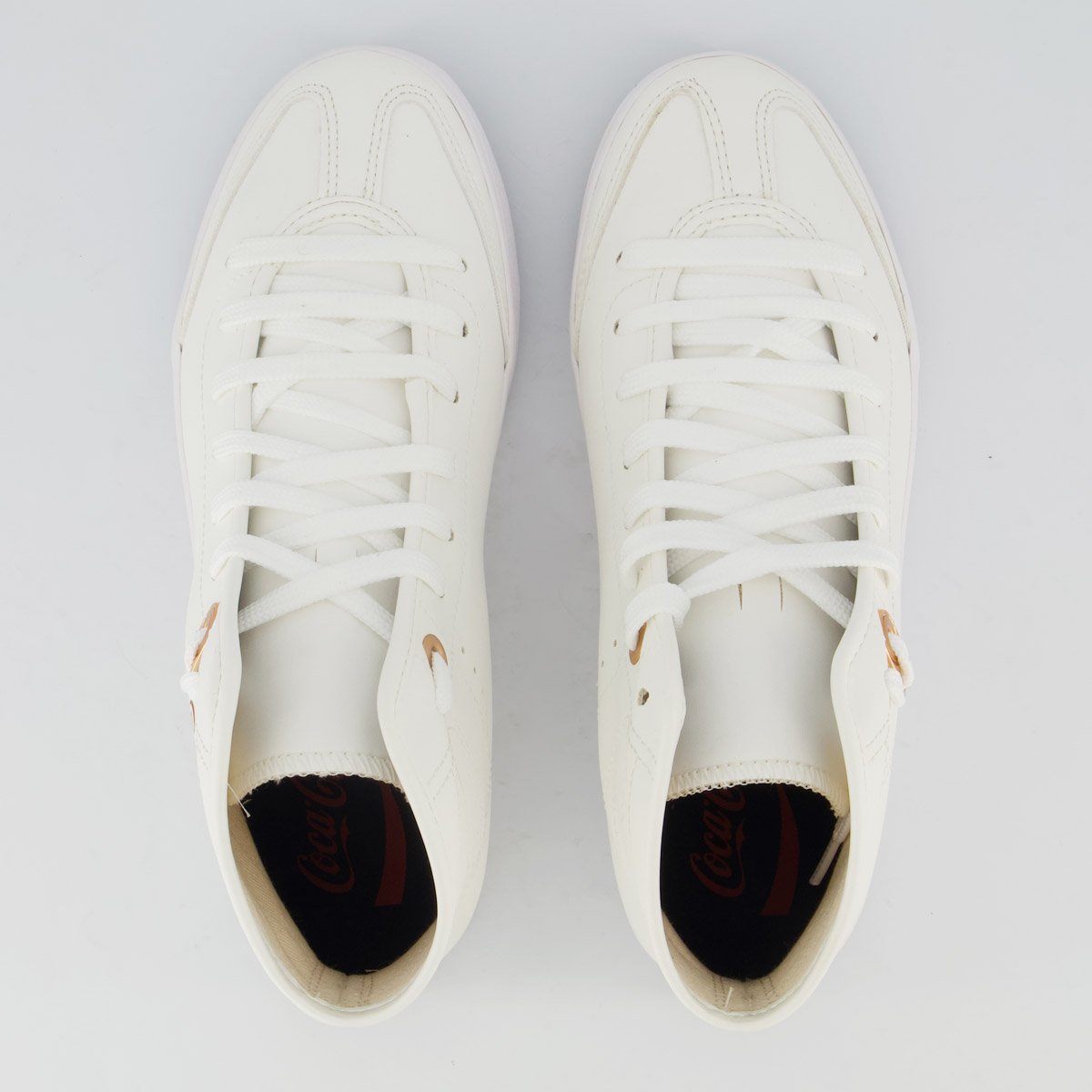 Tênis Coca Cola Montreal Town Feminino Branco Branco 4